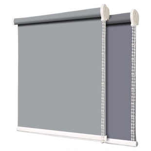 窗帘遮光2025新款卫生间办公室浴室遮阳卷帘升降卷拉式百叶免打孔