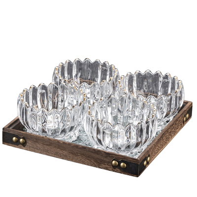 轻奢高档2024新款水果盘客厅家用