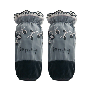 袖套女长款韩版蕾丝套袖成人上班工作防脏护袖学生羽绒服防污袖头