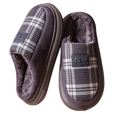 【老人棉拖鞋男士秋冬季2025新】