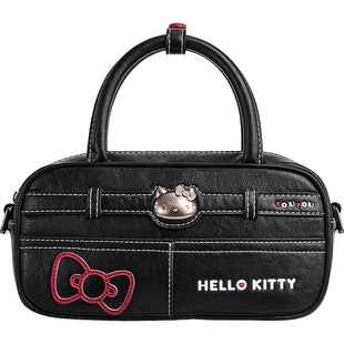 TOUTOUhellokitty三丽鸥凯蒂猫保龄球包哈喽kt腋下斜挎包生日礼物