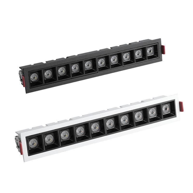 LED嵌入式射灯格栅线条