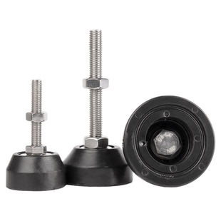 重型橡胶螺丝脚垫缓冲防滑减震仪器支撑腿增高垫自带螺丝螺母垫圈