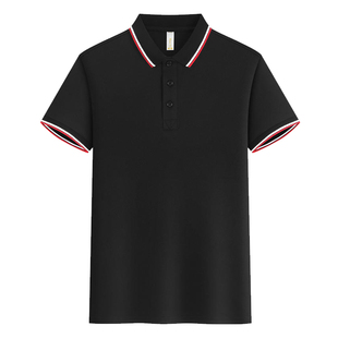 公司工作服POLO衫t恤定制速干团体服工衣短袖广告文化衫印字logo