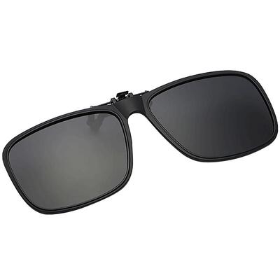 近视专用超轻大号偏光墨镜夹片