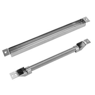 创佳顺 304不锈钢暗装门禁过线保护器门禁门窗门用护线管金属穿线