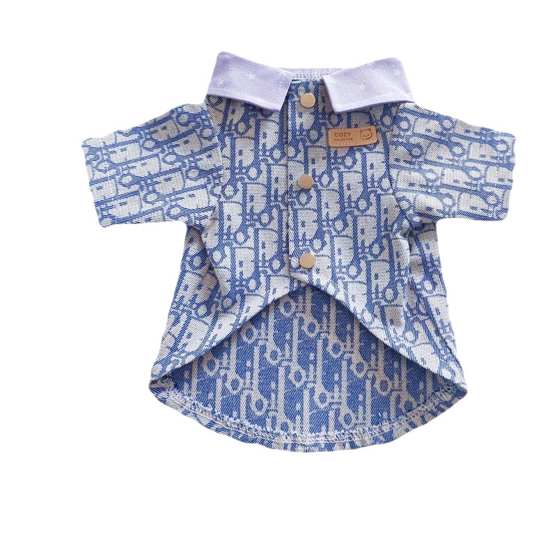 宠物纯棉衬衫绅士风狗狗衣服泰迪