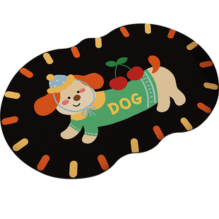 卡通浴室地垫硅藻泥吸水速干垫子卫生间厕所防滑脚垫免洗地毯门垫