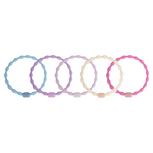 M2ka儿童发绳女孩2026新款彩色高马尾高颜值发圈扎头发头绳橡皮筋