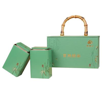 国风竹韵特级春茶礼盒四罐装250g