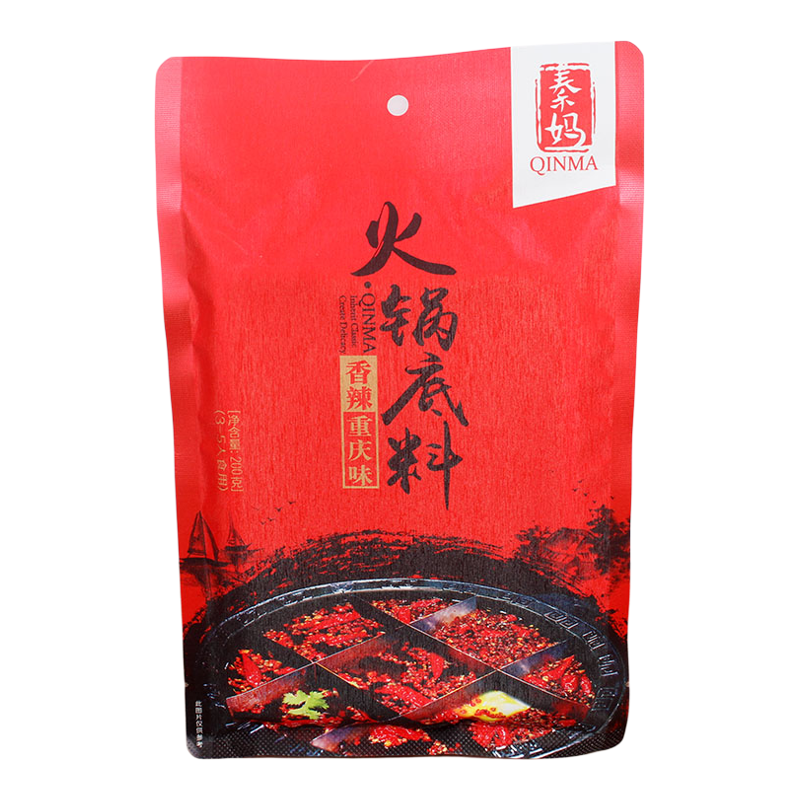 重庆秦妈火锅底料200克