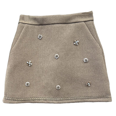 百搭显瘦防走光a字包臀短裙