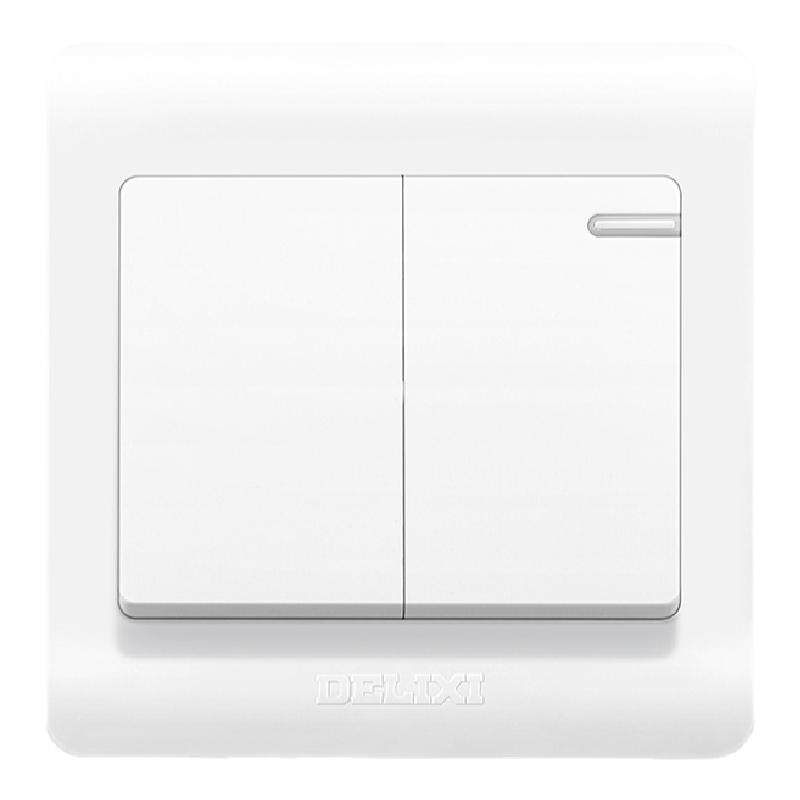 【官方正品】德力西二开单控开关