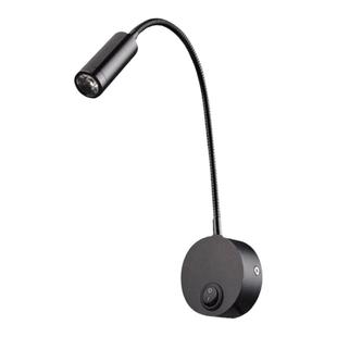 卧室床头阅读灯带开关按钮 酒店宿舍护眼看书小夜灯 简约创意壁灯