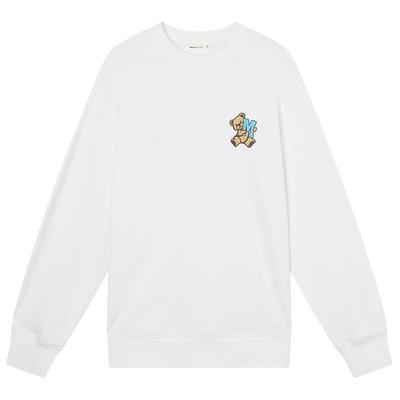 美特斯邦威卡通印花潮流圆领卫衣