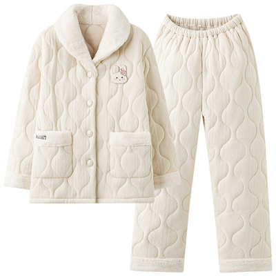 针织夹棉俞兆林不起球不褪色女