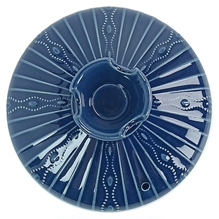 适配陶瓷砂锅盖子深蓝色单盖炖锅土锅瓦罐通用汤煲家用炫彩系列盖