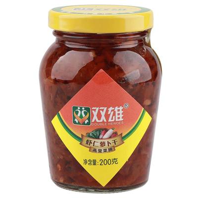 双雄杂咸虾仁菜脯包邮