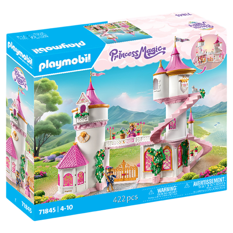 playmobil摩比世界娃屋玩具过家家礼品豪华公主城堡礼物70447积木