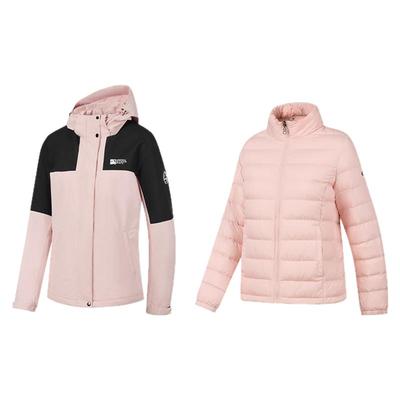 乔丹冲锋风衣女款两件套商场同款