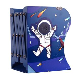 可伸缩书立架大号学生用桌上书架桌面书立书靠书夹高中生创意ins风简易收缩书挡板隔板桌上折叠放书收纳架子