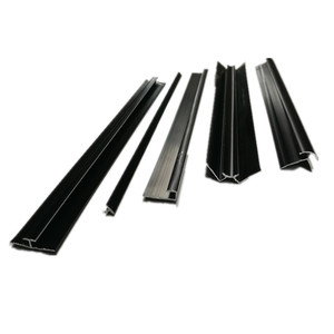 豪林美婷2mm3里uv板铝合金收边线卡条铝塑板阳角工字金属装饰线条