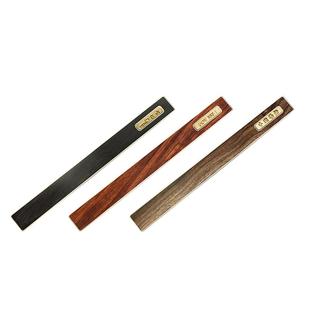 慢物质·香插镇纸高级镇尺定制刻字黄铜镇纸尺书法专用活字定刻创意实木实心高端文房四宝镇纸摆件轻奢礼物