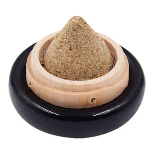 气交灸倒流烟小儿脐灸紫砂罐宫寒暖腹肚艾塔坨隔物姜绒柱底座器具