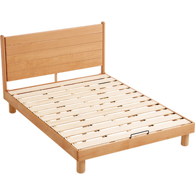 林氏0胶全实木儿童床1米2床女孩