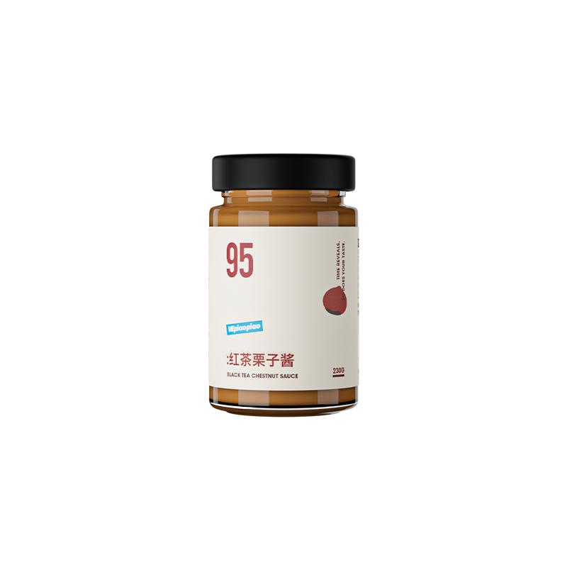VEpiaopiao 红茶栗子酱 咖啡酸奶烘焙涂抹吐司面包酱红茶酱板栗酱