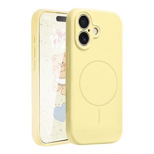 铂信适用苹果17手机壳新款16promax磁吸Magsafe液态硅胶iPhone16相机按键15pro镜头全包14防摔air保护套透明