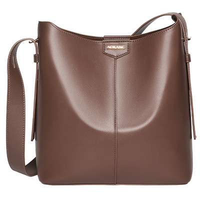 奥康水桶包2025大容量高级单肩包