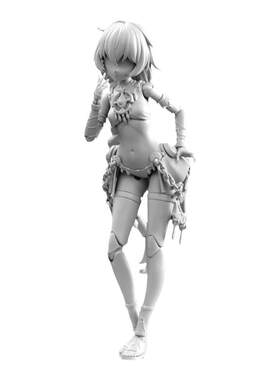 藏玩阁可动成品机娘手办