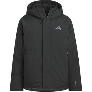 Adidas/阿迪达斯正品2025秋季款男士日常保暖连帽羽绒服KC2509