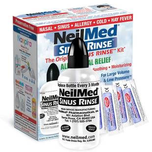 NeilMed洗鼻器成人儿童洗鼻壶奈尔梅德洗鼻子家用盐水鼻腔冲洗