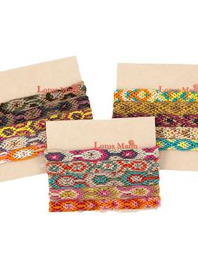 路塔斯曼多色友谊汇总明星款手链