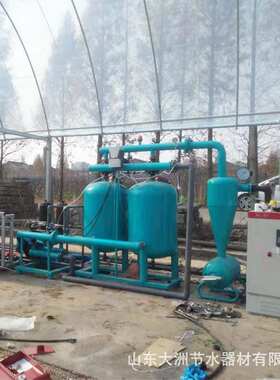 网式离心砂石过滤器厂家 农业园林灌溉泥沙河水叠片式离心过滤器