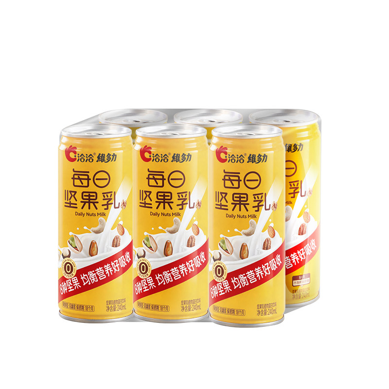 洽洽维多力坚果乳巴旦木奶0乳糖