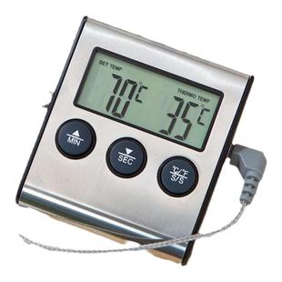 马卡龙厨房烘焙熬糖水温度测试器 液体温度计 针式线式测温计