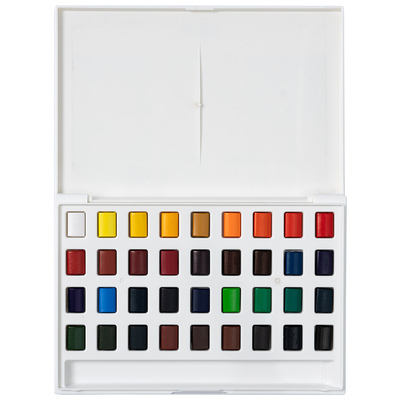 米娅小方盒固体水彩颜料老师推荐