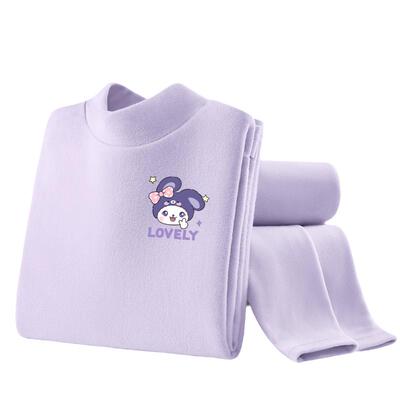 棉致童装衣服德绒蚕丝女童打底衫