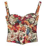 25801-运补6-8米带胸垫提花法式真鱼骨复古高级感抹胸