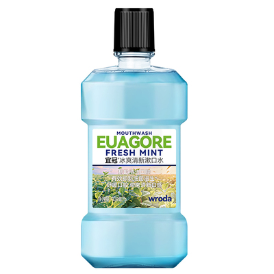 宜冠冰爽清新漱口水西吡氯胺含漱液温和除菌不刺激清新口气漱口液