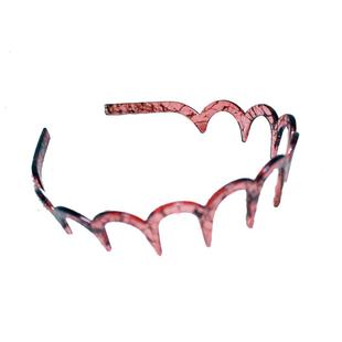 AS正版发饰优质牛筋树脂舒适大齿大波浪刘海耐摔发夹发卡发箍头箍