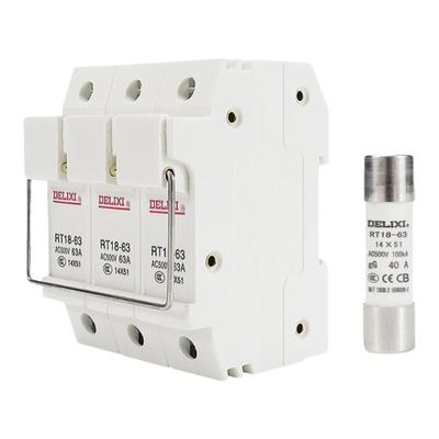 德力西熔断器芯座阻燃材质