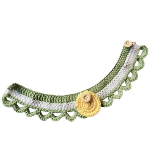 Airtag猫咪项圈防丢失编织项圈苹果定位追踪宠物用品小狗幼猫围脖