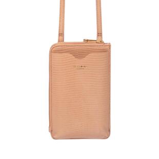 日本直邮VIOLADORO 牛皮压纹单肩手机包零钱包迷你收纳包蟒蛇肩带