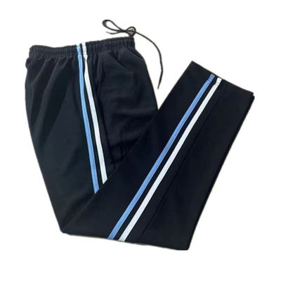 校服裤子男女两条深蓝色初中生