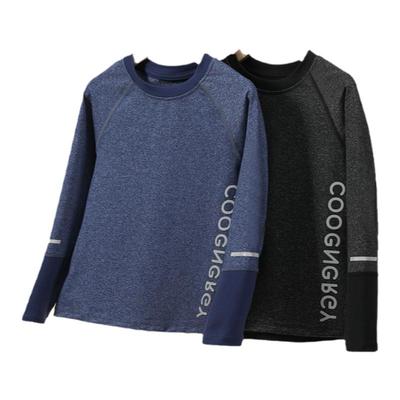 儿童速干衣男童运动t恤体能训练服篮球男孩上衣青少年羽毛球套装