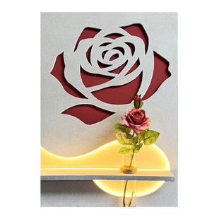 轻奢高级感过道背景墙装饰画客厅卧室挂画3D立体造型带灯砂岩壁画